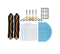Compatible With Haier TH27U1 Robot Vacuums Roller Main Side Brush Hepa Filter Mop Cloths Rag Spare Part Accessory Replacement(Set C)