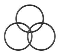 Compatible with Harbor Freight Chicago Electric Replacement Drive Belt for Single and Dual Barrel Rock Tumblers | Fits for Central Machinery, ABN, Viyuki Models | Nitrile Rubber Construction (3 Pack)