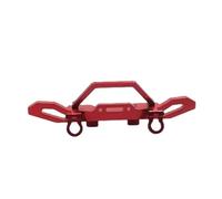 Compatible With HBToys ZP1001 ZP1002 ZP1003 ZP1004 1/10 RC Crawler Car Metal Front Bumper Upgrade Parts Accessories Rc Bumper(Red)