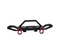 Compatible With HBToys ZP1001 ZP1002 ZP1003 ZP1004 1/10 RC Crawler Car Metal Front Bumper Upgrade Parts Accessories Rc Bumper(Black)