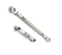 Compatible With HBToys ZP1001 ZP1002 ZP1003 ZP1004 1/10 RC Crawler Car Metal Steering Rod Servo Link Rod Upgrade Parts RC Car Linkage