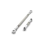Compatible With HBToys ZP1001 ZP1002 ZP1003 ZP1004 1/10 RC Crawler Car Parts Metal Front Axle Steering Pull Rod Servo Link Rod RC Upgrade Spare