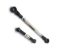 Compatible With HBToys ZP1001 ZP1002 ZP1003 ZP1004 1/10 RC Crawler Car Upgrade Parts Metal Steering Rod Servo Link Rod RC Car Linkage