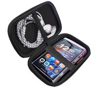 Compatible with HiBy Digital M300 Case, Lamshaw Hard Shell Travel and Storage Case Carrying Case Compatible with HiBy Digital M300 4 Inches Music Player (Black)