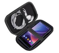 Compatible with HiBy R5 Gen 2 Mp4 Player Case, Lamshaw Durable EVA Carrying Case, Shockproof & Lightweight Protective Cover Compatible for HiBy R5 Gen 2 4.7 Inches mp3 mp4 Player (Black)