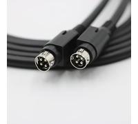 Compatible with HiVi-Swan D100 & Edifier R1700BT Master-Slave Speaker Link Cable, 4-Pin High-Flexibility Pure Copper Audio Cable, Dual-Shielded Interconnect Wire - Lossless Audio Transmission (9.84ft)