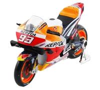 Compatible with Hon-da RC213V 2021# 73, Repsol Team # 44, 1:18 Classic Racing Motorcycle Model Valentine's Day Gift Car Enthusiasts' Hobbies Collect Ornaments(H93 2021)