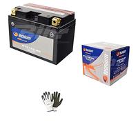 Compatible with Honda 1300 ST Pan European 2002 to 2103 YTZ14S-BS Battery Ready to Use Batteries 11.2 Ampere Specific for Engine Starter Motorbikes Scooters 150 x 87 x 110