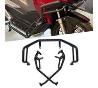 Compatible with Honda ADV160 2022-2025 Motorcycle Engine Guard Crash Bar Full-Protection Highway Bars Drop Protection Anti-Crash Motorbike Guard Engine Protector Accessories, Carbon Steel, Black