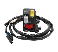 Compatible with Honda FourTrax 300 TRX300 Start Stop Switch Button Left Handlebar Headlight Light Kill Control Switch,OEM# 35200-HC4-004 35200-HC5-000 35200-HC5-010
