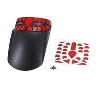 Compatible with Honda NC750X Motorcycle Front Fender Extension Mudguard Extender ABS Front Fender Wheel Hugger Extension Self-adhesive Black Motorbike Accessories