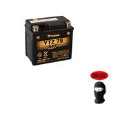 COMPATIBLE WITH HONDA SH MODE 125 2014 YTZ7S YUASA 12V/6AH BATTERY (SEALED ACTIVATED - FACTORY SEALED) FOR MOTORCYCLE SCOOTER SPECIFICATION ALREADY READY 113X70X105MM AGM SEPARATOR