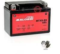 Compatible with Honda VT C Shadow/CD Shadow (PC21) 600 from 1990 to 2003 Battery Already Ready to Use MALOSSI MTX9-BS Factory Activated Gel Battery 8AH 12V