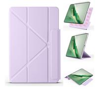 Compatible with Honor Magic Pad 2 12.3" (2024) Slim Powerful Magnetic Case, 4 Standing Angles Shockproof Cover with Auto Wake/Sleep,Supports Pencil,Light Purple