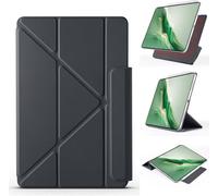 Compatible with Honor MagicPad 3 Pro 12.3" Slim Powerful Magnetic Case, 4 Standing Angles Shockproof Cover with Auto Wake/Sleep,Supports Pencil,Black