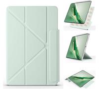 Compatible with Honor MagicPad 4 12.3" (2026) Slim Powerful Magnetic Case, 4 Standing Angles Shockproof Cover with Auto Wake/Sleep,Supports Pencil,Green