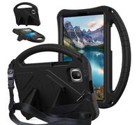 Compatible with Honor Pad X7 8.7 inch (2025) Case for Kids - Durable Lightweight EVA Shockproof Protective Handle Stand Cover (Black)