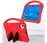 Compatible with Honor Pad X9a(2025) Tablet Case for Kids - Durable Lightweight EVA Shockproof Protective Handle Stand Cover (Red)