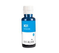 Compatible with HP 31 C / 70ml Ink Cyan (Printing ink - Dye)