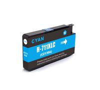 Compatible with HP 711 / 30ml Ink Cyan (Ink cartridges - Pigment)