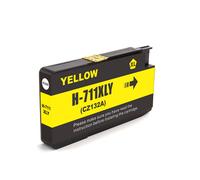 Compatible with HP 711 / 30ml Ink Yellow (Ink cartridges - Pigment)