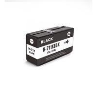 Compatible with HP 711 / 80ml Ink Black (Ink cartridges - Pigment)
