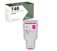 Compatible with HP 746 300ml Pigment Ink Cartridges Works with Printers for HP Designjet Z6 and DesignJet Z9. (1PK-Magenta)