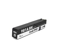 Compatible with HP 981A / 160ml Ink Black (Ink cartridges - Pigment)