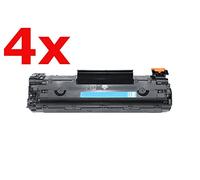 Compatible with HP Laserjet Professional M 1132 MFP Toner Set Black - CE285A XXL - for Approx. 4 x 3.200 Pages (5% Coverage)