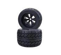 Compatible With HPI For Redcat For Rovan For Savage 2PCS Wheel Tires 170MM Wheels Tire 17mm Hub Hex For 1/8 Car Off-Road RC Tyre Set