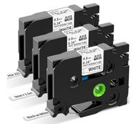 Compatible with HSe-221 Brother 8.8mm Heat Shrink Tube Label Tape