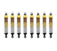 Compatible With HSP 1/10 RC Cars Upgrade Parts 8PCS 108Mm Aluminum Alloy Front Rear Shock Absorber Damper Assembled For Spring Suspension Rc car shock absorber