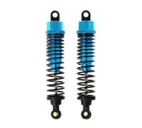 Compatible With HSP 106004 166004 94106 94107 1/10 RC Off-road For Buggy Short Truck Cars Parts 2pcs 95mm Shock Absorber 06002 06062 RC Car Accessories(Blue)