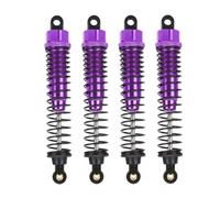 Compatible With HSP 108004 182004 1/10 Rc Car Monster Truck Upgrade Parts Accessories Metal Shock Absorber Damper 108mm 08001 08058 RC Car Shock Absorber(Purple,4pcs)