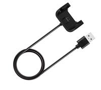 Compatible with Huami Bip Watch Charger - Smart Watch Charging Cable Replacement USB Charger Stand Accessories - Black