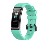 Compatible with Huawei Band 4 Pro/Band 3 Pro Straps, TPU Watchband Replacement for Huawei Band 3 Pro/Band 4 Pro Smart Band Fitness Tracker (Aqua)