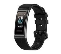 Compatible with Huawei Band 4 Pro/Band 3 Pro Straps, TPU Watchband Replacement for Huawei Band 3 Pro/Band 4 Pro Smart Band Fitness Tracker (Black)