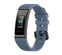Compatible with Huawei Band 4 Pro/Band 3 Pro Straps, TPU Watchband Replacement for Huawei Band 3 Pro/Band 4 Pro Smart Band Fitness Tracker (Slate Grey)