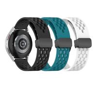 Compatible with Huawei Watch GT5 41 mm/GT4 41 mm Strap, 18 mm Sport Soft Silicone Strap Watch Straps for Huawei Watch GT5 Pro 42 mm Accessories (Pack of 3)