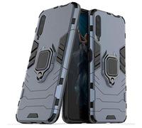 Compatible with Huawei Y9s Case, Metal Ring Grip Kickstand Shockproof Hard Bumper (Works with Magnetic Car Mount) Dual Layer Rugged Cover for Huawei Y9S, Honor 9X, Honor9X Pro (Navy Blue)