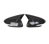 Compatible With Hyundai For Elantra For Avante AD For I30 Door Mirror Covers Caps Car Accessories Rear View Cap Side Rearview Mirror Shells Car Wing Mirror Covers Caps(Carbon)