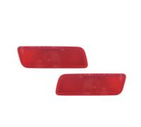 Compatible With Hyundai For Terracan 2.4 2.9 Car Rear Bumper Light Reflectors Reflective Sheets Automotive Exterior Parts Tail Bumper Reflector(1 Pair)