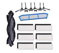 Compatible With ILife A40 A4S Polaris PVCR 0826 0726W Compatible With Amibot Spirit ICE H2O Smart Robot Gutrend Style 220 Main Side Brush Hepa Filter Mops Parts (Color : Set 9)