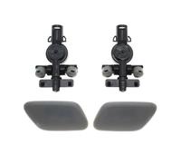 Compatible With Infiniti For EX25 EX30D EX35 EX37 QX50 28659-1BF6A 28658-1BF6A 28642-1BF0A 28641-1BF0A Front Bumper Headlight Washer Nozzle Sprayer Jet Cover Cap Headlight washer nozzles