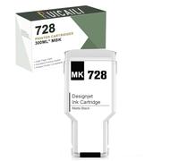 Compatible with Ink Cartridges for HP 728 for DesignJet Printers T730 T830 (1, Matte Black)