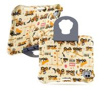 Compatible with iPad 11 A16 iPad 10 10th 11th Generation Excavator Tablet Case for Kids Boy Light EVA Kid Friendly Tablet Cover with Handle Kickstand Kid-Pro Shockproof Toddlers Yellow