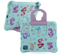 Compatible with iPad 11 A16 iPad 10 10th 11th Generation Mermaid Tablet Case for Kids Girls Light EVA Kid Friendly Tablet Cover with Handle Kickstand Kid-Pro Shockproof Toddlers Green