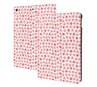 Compatible with ipad 9th/8th/7th Generation Case - Compatible with ipad 10.2 Case, Folio Stand, Auto Wake/Sleep, Hearts(A) Tablet Case Cover Compatible with ipad Cover Case