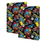Compatible with ipad 9th/8th/7th Generation Case - Compatible with ipad 10.2 Case, Folio Stand, Auto Wake/Sleep, Monster Car Tablet Case Cover Compatible with ipad Cover Case