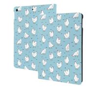 Compatible with ipad 9th/8th/7th Generation Case, Funny Chicken(Q) Tablet Case Compatible with ipad Cover 10.2 Inch, Folio Stand, Auto Wake/Sleep